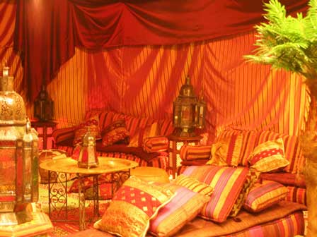 Arabian theme party dance