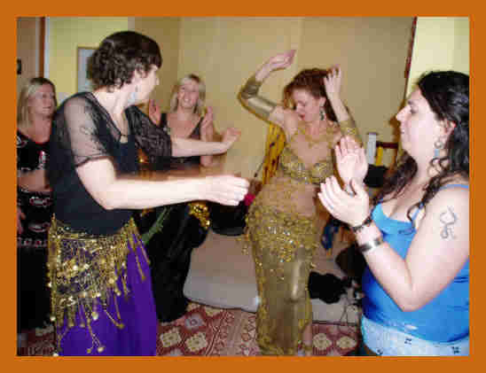 Hen night belly dance photo